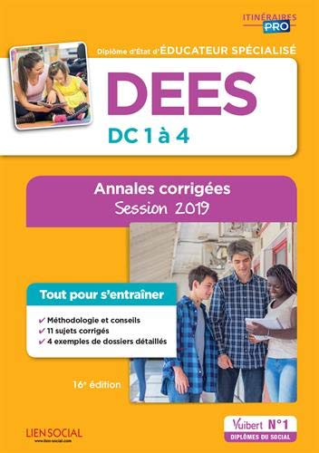 Télécharger DEES - Épreuves de certification DC 1 à 4 - Annales corrigées - Tout pour s'entraîner - Diplôme Francais PDF