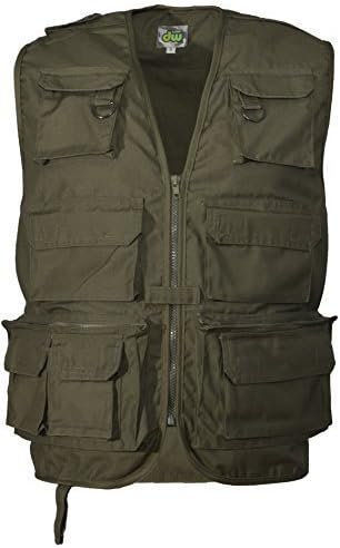 DallaswearAdults Multipocket Fishing Vest Gilet Waistcoat Bodywarmer Hunting Photography