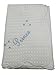 Baby Boy Prince Embroidery Shawl, Babies Acrylic Shawl (120cm x 120cm) (White)