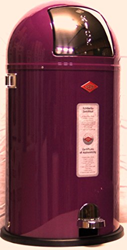 Preisvergleich Produktbild Wesco Kickboy 40-Liter Abfallsammler, Farbe: weinrot
