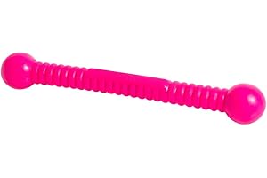 Martin Rütter FUNSTIX Stöckchenersatz für Hunde Größe: L, Farbe: Neonpink – Flexibler & sicherer Apportierstab aus TPE – Schwimmfähig, robust & lebensmittelecht