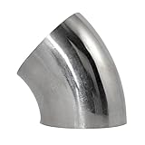 codo 45 pvc hidraulico El cuerpo de material:acero inoxidable 304.