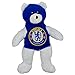 Produktbild Chelsea FC Fußball Wappen Design Plüsch Teddybär (Einheitsgröße) (Blau/Weiß)