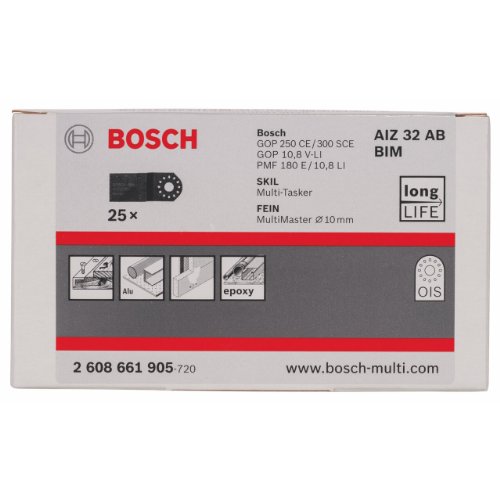 Bosch 2608661905 Tauchsägeblatt AIZ 32 AB – Metall - 2