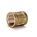 Produktbild Rohrmuffe Muffe IG 1/2" Messing Gewindefitting Gewindeverschraubung Fittlings