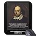 Produktbild William Shakespeare Quote: Julius Caesar Mouse Pad