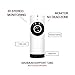 Produktbild HD Webcam Kameras, 720P WiFi IP Kamera 360 Augen 3D Echo Rauschunterdrückung Bewegungserkennung für Baby / Elder / Pet / Nanny Monitor