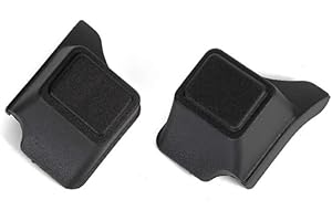 Maxtonser 1 Paire de Coussinets de Pieds de Bagage en Plastique de Rechange pour Sacs à Bagages, Support de Valise, Q