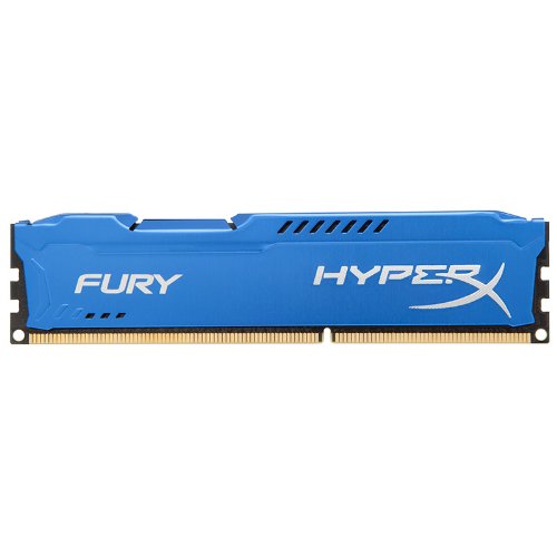 HyperX Fury - Memoria RAM de 8 GB  1866 MHz DDR3 Non-ECC CL10 DIMM   Color Azul