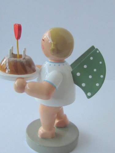 Wendt & Kühn 650/154 Engel mit Kuchen und Herz - 3