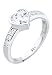 Produktbild Elli Damen-Ring Herz Liebe Freundschaft Zirkonia Symol silber 925 weiß Gr. 54 (17.2) 0602441312_54