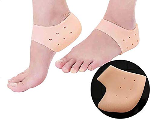 Shop4All Silicone Gel Heel Pad Socks For Heel Swelling Pain Relief,Dry Hard Cracked Heels Repair Cream Foot Care Ankle Support Cushion - For Men And Women - (Free Size) (1 Pair) RS.79 (84.00% Off) - Amazon Shop4All Silicone Gel Heel Pad Socks For Heel Swelling Pain Relief,Dry Hard Cracked Heels Repair Cream Foot Care Ankle Support Cushion - For Men And Women - (Free Size) (1 Pair) RS.79 (84.00% Off) - Amazon