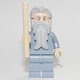 LEGO Harry Potter Minifigur Professor Albus Dumbledore Custom mit Zauberstab - HarryPotter