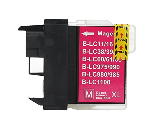 20 Druckerpatronen kompatibel zu Brother LC-1100 (8x Schwarz, 4x Cyan, 4x Magenta, 4x Gelb) passend für Brother DCP-185-C DCP-380 DCP-383-C DCP-385-C DCP-387-C DCP-395-CN DCP-585-CW DCP-6690-CW DCP-J-715-W MFC-490-CN MFC-490-CW MFC-490 MFC-5490-CN MFC-5890-CN MFC-5895-CW MFC-6490-CW MFC-6690-CW MFC-6890-CDW MFC-6890-CW MFC-790-CW MFC-790 MFC-795-CW MFC-990-CW MFC-J-615-W - 4