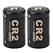 Produktbild WEIWEITOE-DE 2 stücke CR2 3,0 V 1000 mAh Akku Maximale Kapazität Zuverlässigkeit Eingebaute Sicherheitsschaltung mit Fall für Soshine, schwarz,