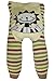 Baby and Toddler Wooly leggings by Dotty Fish boys Cream Musical Lion - 90cm/12-24 months