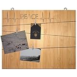 Geschenkidee Geburtstagsgeschenk Bambus Pinnwand 