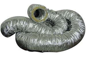 CHICHL Tubo Flessibile di Alluminio Insonorizzato Sonoconnect - 5m (102mm)