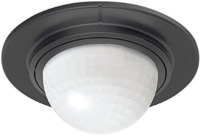 Steinel détecteur de mouvement encastré IS 360-1 noir, portée 4 m, convenable aux LED