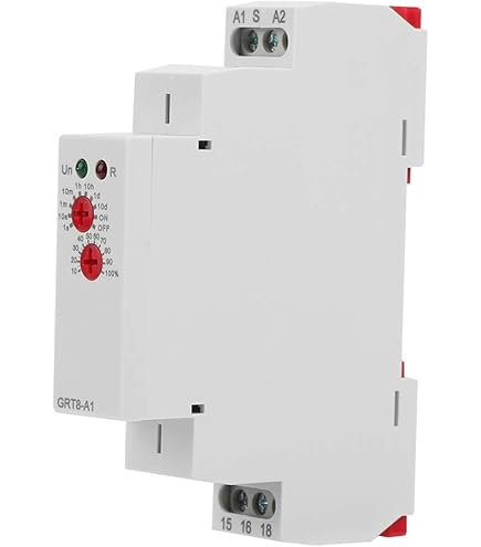GRT8-A1 Mini Relais De Temporisation De Mise Sous Tension Type De Rail