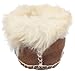 Playshoes Handmade Lambskin Baby Booties with Laces Closure (Light Brown, 0-6 months)