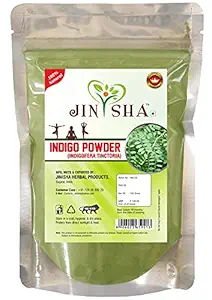 Jinisha Herbal ProductS Natural Indigofera Tinctoria Leaves Powder for Hair Care and Herbal Colorant (100g) - Pack of 1