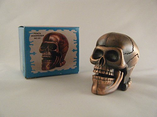 Preisvergleich Produktbild Anspitzer, Totenkopf-Design, Druckguss, Antik-Look