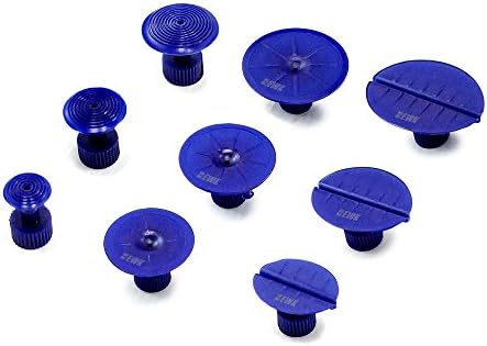 EWK PDR Glue Pulling Tabs Car Dent Repair Removal Tool 9PC 15-47mm