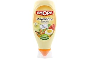 Amora Mayonnaise de Dijon Nature Flacon Souple, 710g