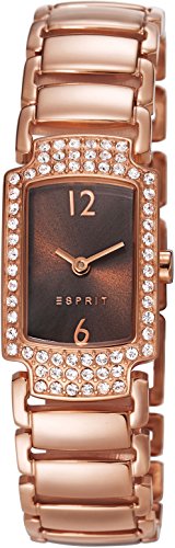 Esprit Damen-Armbanduhr Dana Spark Analog Quarz Edelstahl ES106652002