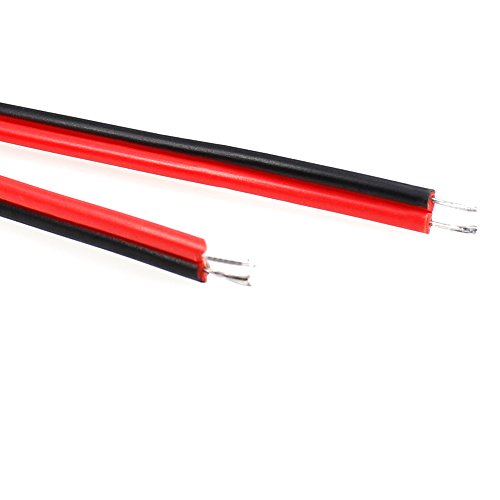 AFUNTA neue 10pack 10-Zoll (30 cm), 2,1 x 5,5 mm DC-Netz Zopf Weibliche + 2,1 x 5,5 mm DC-Netz Pigtail MALE - 6