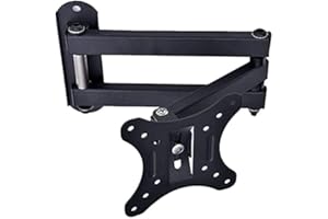 CARPHONE WAREHOUSE NEW TAHA® Tilt & Swivel TV Wall Mount Bracket, Fits for 10 13 15 17 19 20 21 22 23 24 25 26 27 29 30 Inch LED LCD Plasma Screen Monitor, Max Load Capacity 64lbs and VESA 75x75mm & 100x100mm