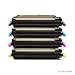 Produktbild 4X Eurotone Remanufactured Toner für HP Color Laserjet 3600 DN N ersetzt Q6470A-73A 502A 501A