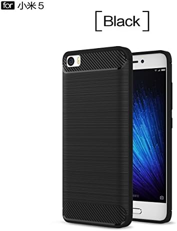 xiaomi Mi5 case,Dekaro TPU Ultra-thin shockproof drop Super soft case cover for xiaomi Mi5(Black)