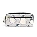 Produktbild mydaily niedliche Pinguine Federmäppchen Pen Tasche Münzfach Kosmetik Make-up-Tasche