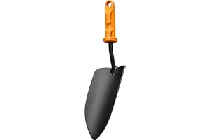 Fiskars OneClick Planteringsspade, Tillsats för Växter och Omplantering | Enkelt Byte med bara en Klick, Robust Borstålshuvud, Svart/Orange, 1080693