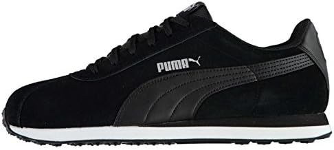 Puma Turin Suede Trainers Mens Black Athletic Sneakers Shoes (UK11) (EU46) (US12)