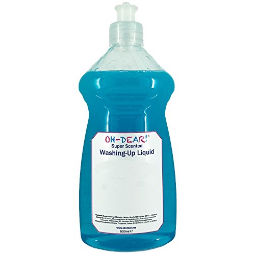 OH-DEAR! Super Scented Washing-Up Liquid (500ml Concentrated, Christmas Spice)
