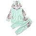 Produktbild Babykleidung Mädchen Outfits,Sunday Baby Mädchen Sweatjacke Flower Hosen Herbst Winter Kleidung Set Kleinkind Sportanzug Neugeborenen Kleidung Set