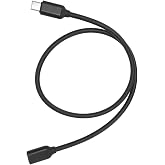 Coverzone 3 Metre Type-C Uzatma Kablosu &ndash; 60W Hızlı Şarj ve 3A Akım Destekli USB-C Erkek Dişi Kablo | 24Pin 56K Diren&ccedil;li Daya