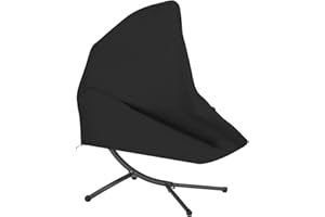 JAWSEU Couverture De Chaise Suspendue Housse De Fauteuil Suspendu, Housse De Chaise De Jardin Impermeable, Housse de Chaise Longue Suspendue de Patio, Chaise à Bascule