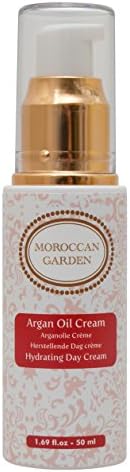 Argan Hydrating Day Cream - Argan Oil Body Cream / Argan Oil Body Butter / Body Cream for Dry Skin - With Organic Argan Oil, Vitamin E - Body Moisturiser 50ml