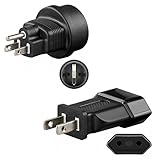 adapter japan kaufen 1 x Adapter Eurobuchse (Typ C, CEE 7/16) > US/Japan-Stecker (Typ A, NEMA 1-15, 2-polig)