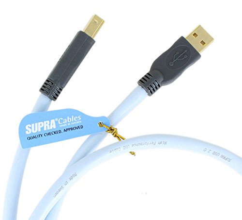 Supra Cables USB 2.0 A-B Kabel 3 m