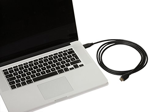 valonic 2m HDMI Kabel hochwertig, Ultra-HD, Full-HD, 3D, 4K, ARC, True HD Dolby 7.1, DTS-HD Master Audio, Ethernet, CEC, Kontakte vergoldet, 30 AWG, schwarz - 4