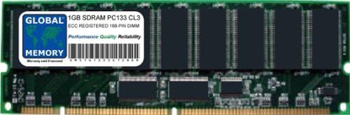 1GB PC133 133MHz 168-PIN SDRAM ECC REGISTERED DIMM (RDIMM) MEMORY RAM COMPATIBLE WITH SERVERS/WORKSTATIONS/MOTHERBOARDS (*NOT FOR PCs*)