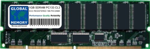 1GB PC133 133MHz 168-PIN SDRAM ECC REGISTERED DIMM (RDIMM) MEMORY RAM COMPATIBLE WITH SERVERS/WORKSTATIONS/MOTHERBOARDS (*NOT FOR PCs*)