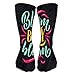 Produktbild Adigao Hohe Socken Outdoor Sports Men Women High Socks Stocking Lettering Quote Flowers Made Postcard Invitation Shop Design Handdrawn Composition Tile Length 19.7"(50cm)