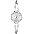 DKNY Womens Quartz Watch, Analog Display and Stainless Steel Strap