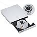 Produktbild OMORC Externes DVD CD Laufwerk, Aluminium DVD/CD-RW Ultra Slim Portable Brenner Drive Laufwerk für Apple MacBook, MacBook Pro, MacBook Air, iMac und Windows10 tablet Laptop Desktop, USB 2.0-Silber